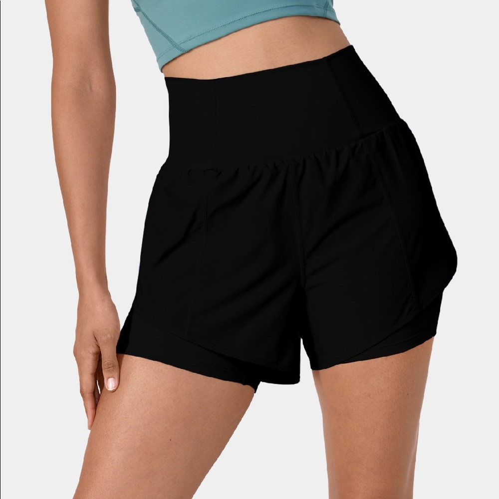 Halara Breezeful Super High Waisted Split Hem Shorts XL